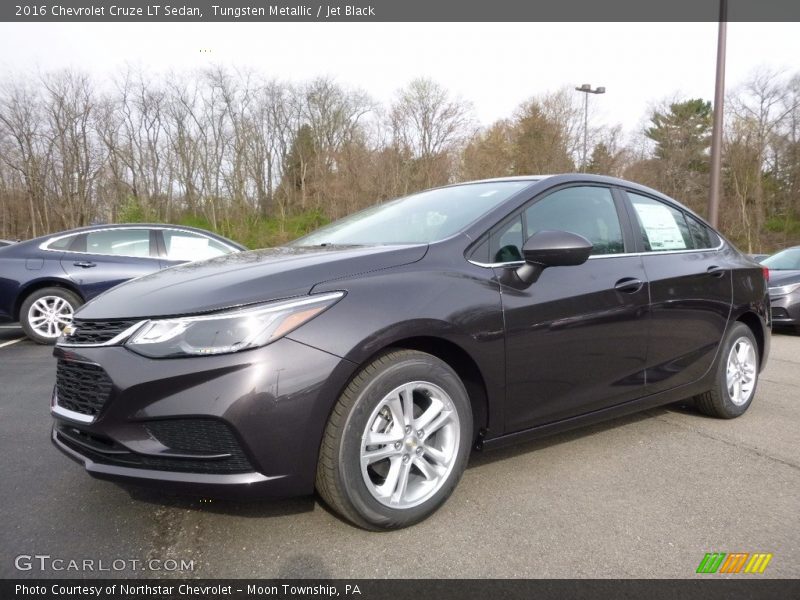 Tungsten Metallic / Jet Black 2016 Chevrolet Cruze LT Sedan