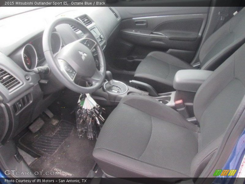 Octane Blue / Black 2015 Mitsubishi Outlander Sport ES