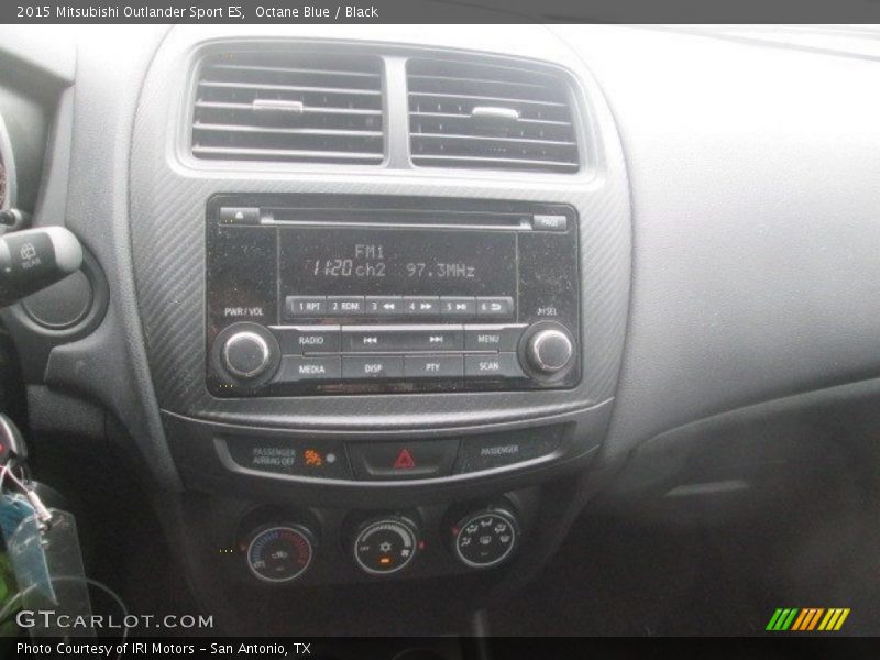 Octane Blue / Black 2015 Mitsubishi Outlander Sport ES