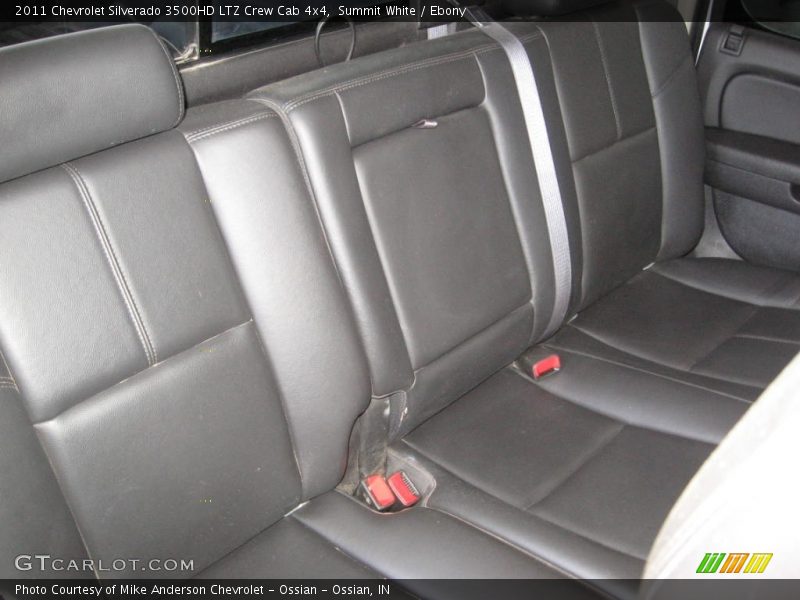 Summit White / Ebony 2011 Chevrolet Silverado 3500HD LTZ Crew Cab 4x4