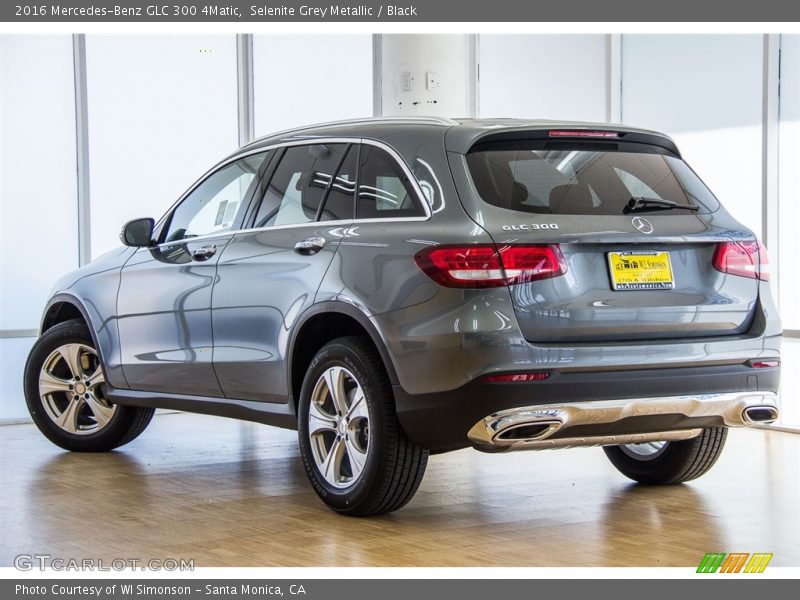 Selenite Grey Metallic / Black 2016 Mercedes-Benz GLC 300 4Matic