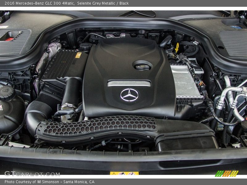 Selenite Grey Metallic / Black 2016 Mercedes-Benz GLC 300 4Matic