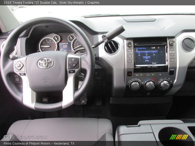 Silver Sky Metallic / Graphite 2016 Toyota Tundra TSS Double Cab