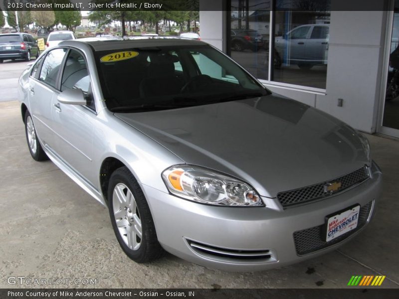 Silver Ice Metallic / Ebony 2013 Chevrolet Impala LT