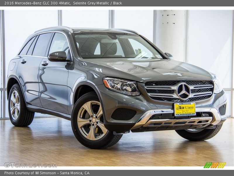 Selenite Grey Metallic / Black 2016 Mercedes-Benz GLC 300 4Matic