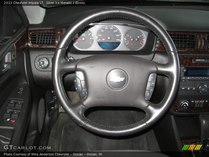 Silver Ice Metallic / Ebony 2013 Chevrolet Impala LT