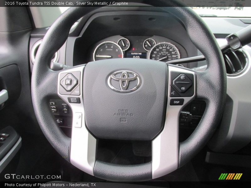 Silver Sky Metallic / Graphite 2016 Toyota Tundra TSS Double Cab
