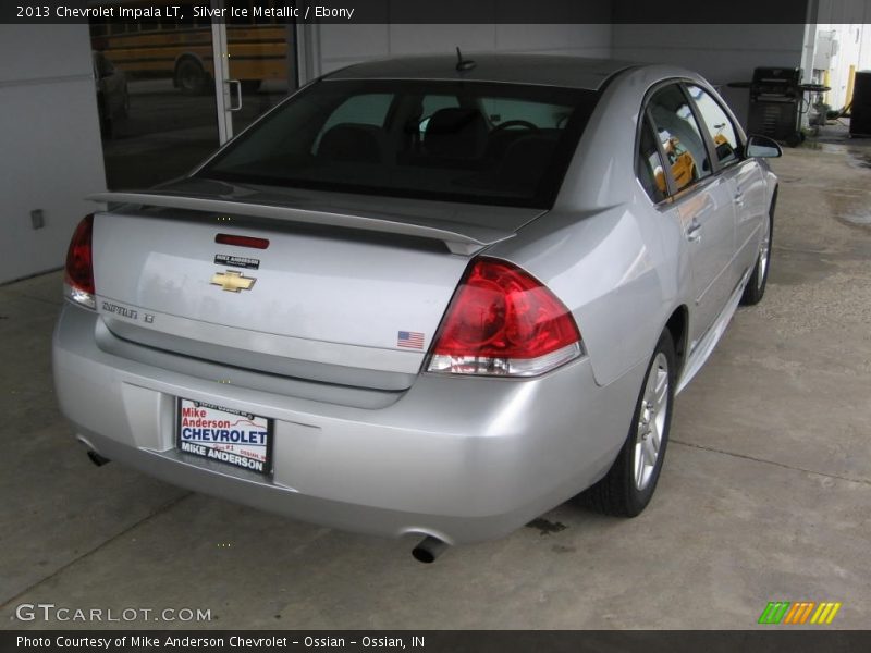 Silver Ice Metallic / Ebony 2013 Chevrolet Impala LT