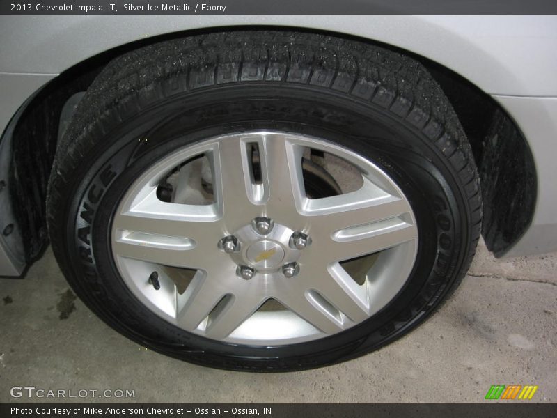 Silver Ice Metallic / Ebony 2013 Chevrolet Impala LT