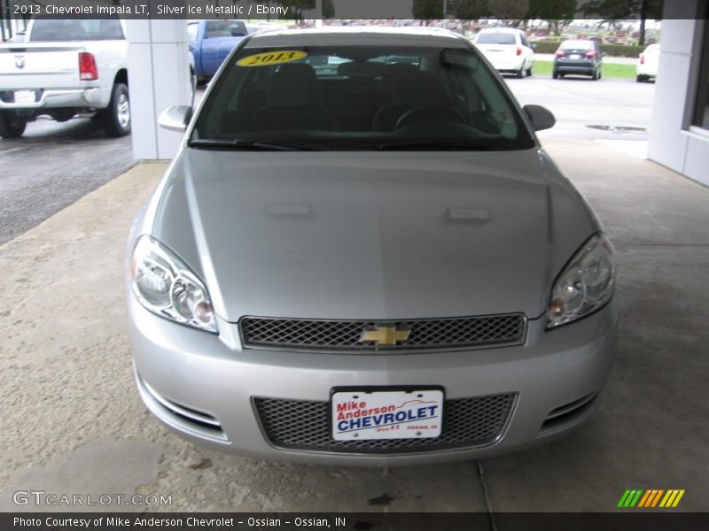 Silver Ice Metallic / Ebony 2013 Chevrolet Impala LT