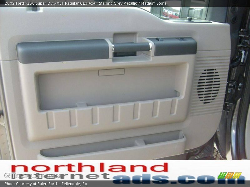 Sterling Grey Metallic / Medium Stone 2009 Ford F250 Super Duty XLT Regular Cab 4x4