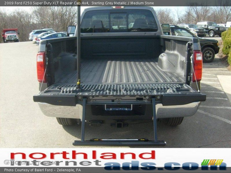 Sterling Grey Metallic / Medium Stone 2009 Ford F250 Super Duty XLT Regular Cab 4x4