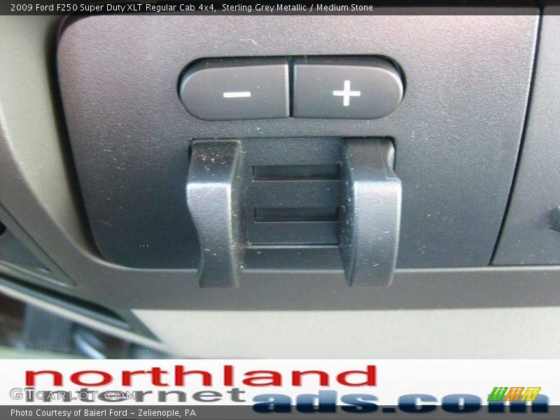 Sterling Grey Metallic / Medium Stone 2009 Ford F250 Super Duty XLT Regular Cab 4x4