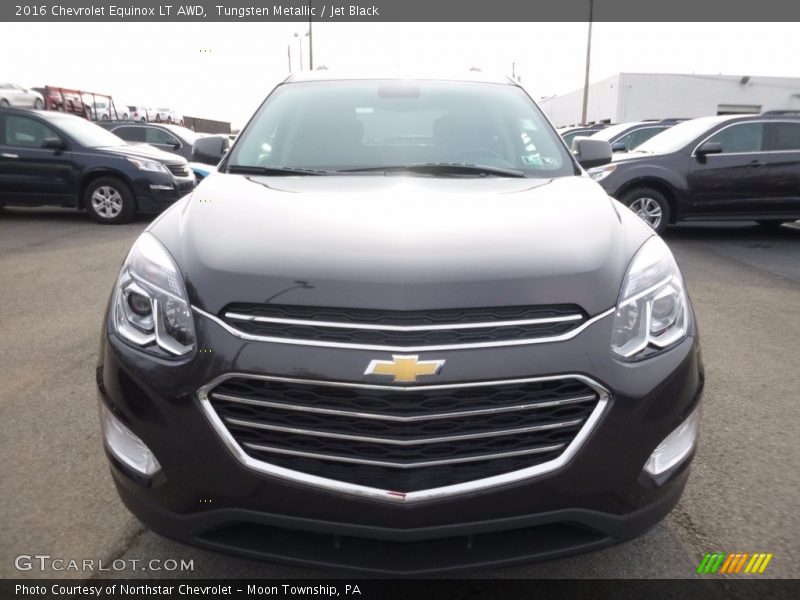 Tungsten Metallic / Jet Black 2016 Chevrolet Equinox LT AWD