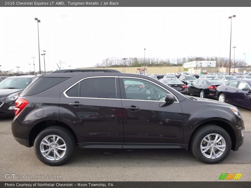 Tungsten Metallic / Jet Black 2016 Chevrolet Equinox LT AWD