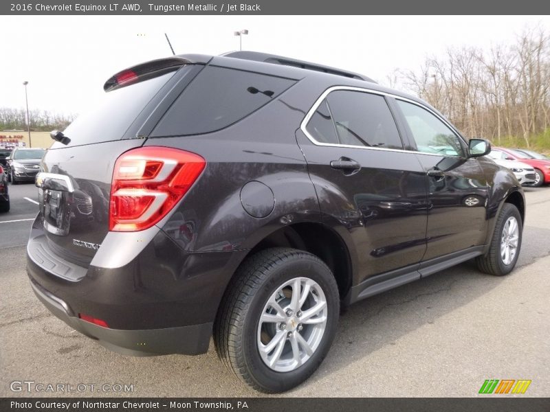Tungsten Metallic / Jet Black 2016 Chevrolet Equinox LT AWD