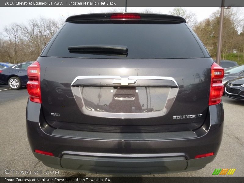 Tungsten Metallic / Jet Black 2016 Chevrolet Equinox LT AWD