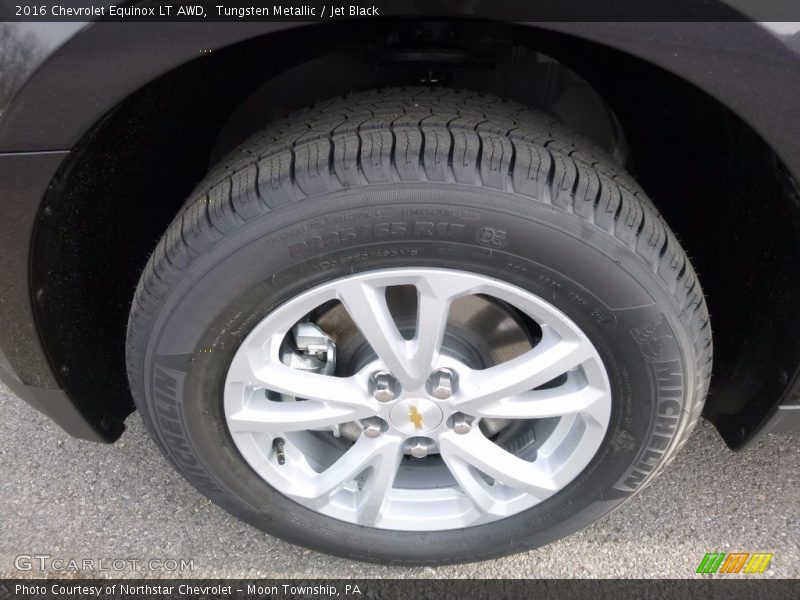 Tungsten Metallic / Jet Black 2016 Chevrolet Equinox LT AWD