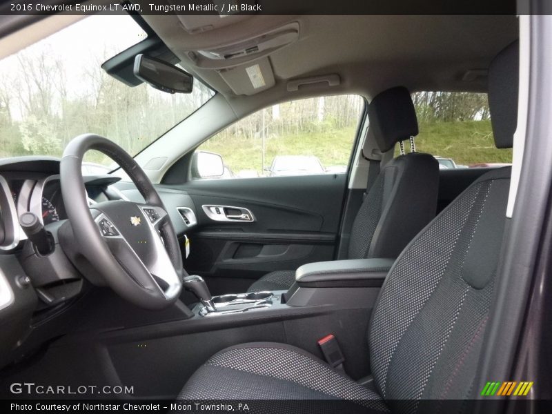 Tungsten Metallic / Jet Black 2016 Chevrolet Equinox LT AWD
