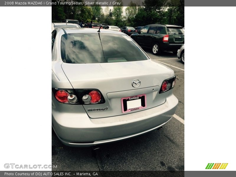 Silver Metallic / Gray 2008 Mazda MAZDA6 i Grand Touring Sedan
