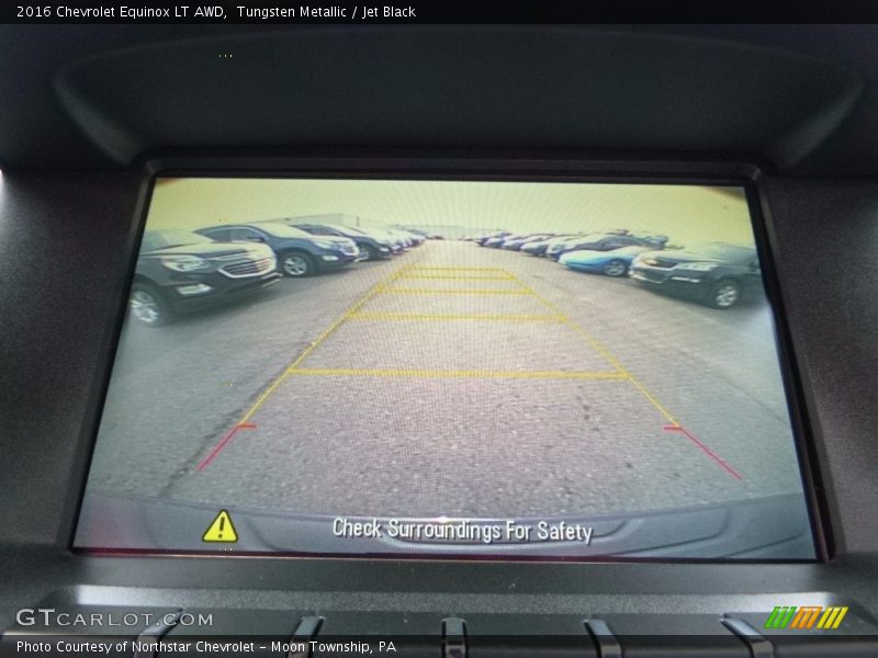 Tungsten Metallic / Jet Black 2016 Chevrolet Equinox LT AWD
