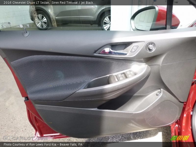 Siren Red Tintcoat / Jet Black 2016 Chevrolet Cruze LT Sedan