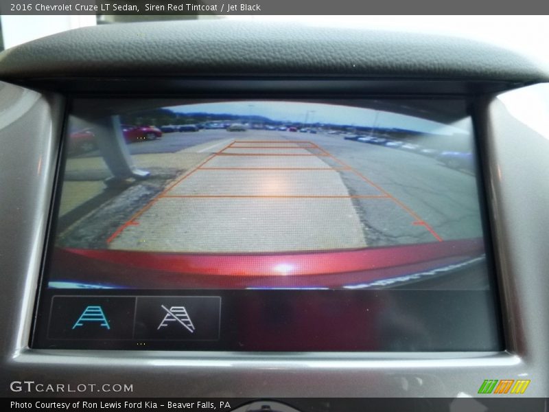 Siren Red Tintcoat / Jet Black 2016 Chevrolet Cruze LT Sedan