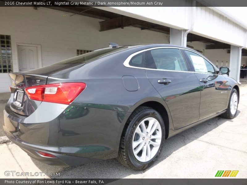 Nightfall Gray Metallic / Dark Atmosphere/Medium Ash Gray 2016 Chevrolet Malibu LT
