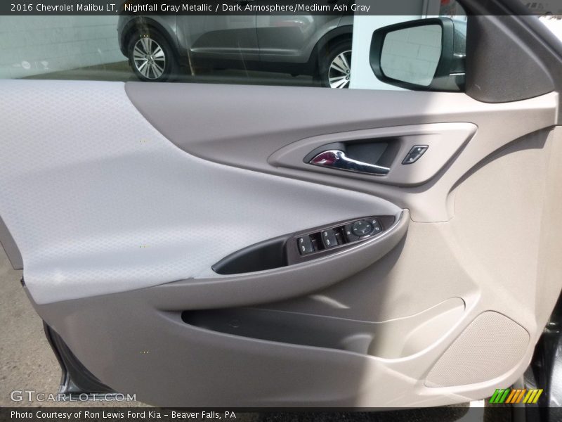Nightfall Gray Metallic / Dark Atmosphere/Medium Ash Gray 2016 Chevrolet Malibu LT