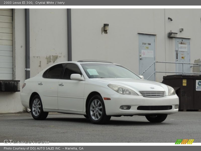 Crystal White / Ivory 2003 Lexus ES 300