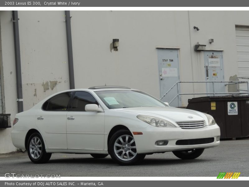 Crystal White / Ivory 2003 Lexus ES 300