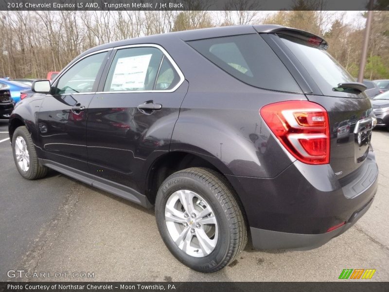 Tungsten Metallic / Jet Black 2016 Chevrolet Equinox LS AWD