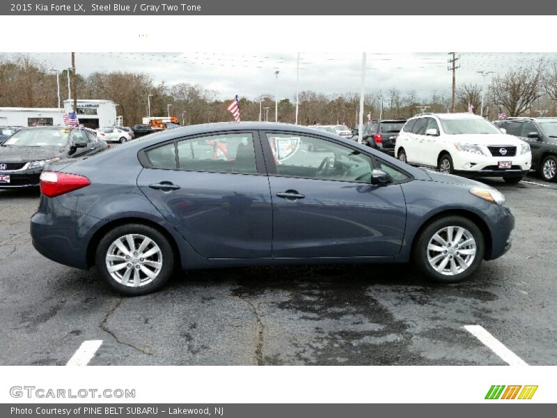 Steel Blue / Gray Two Tone 2015 Kia Forte LX