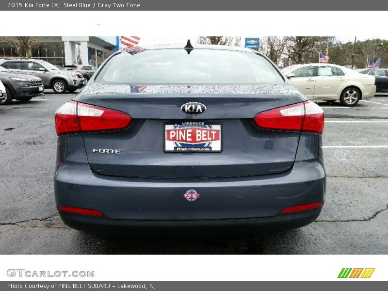 Steel Blue / Gray Two Tone 2015 Kia Forte LX