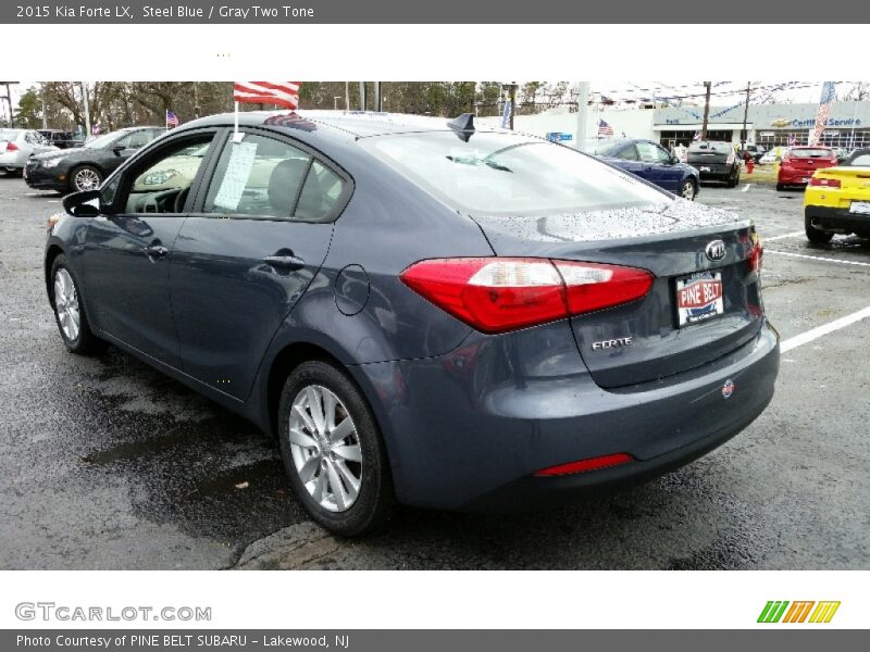 Steel Blue / Gray Two Tone 2015 Kia Forte LX
