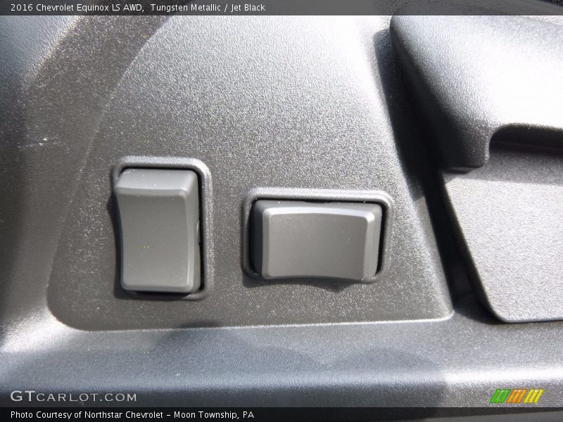 Tungsten Metallic / Jet Black 2016 Chevrolet Equinox LS AWD