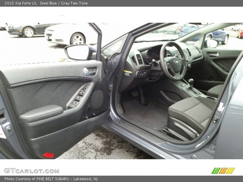 Steel Blue / Gray Two Tone 2015 Kia Forte LX
