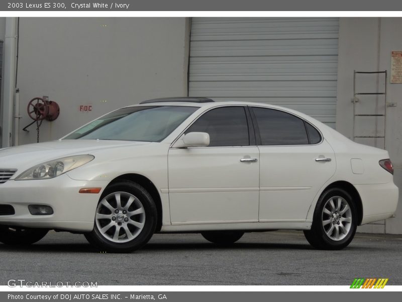 Crystal White / Ivory 2003 Lexus ES 300