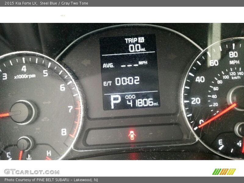 Steel Blue / Gray Two Tone 2015 Kia Forte LX