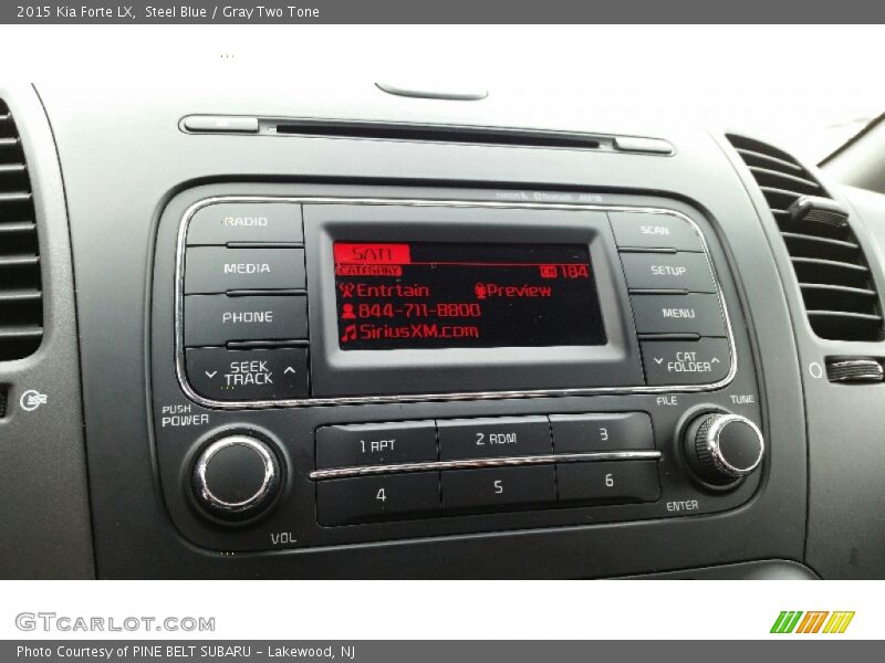 Steel Blue / Gray Two Tone 2015 Kia Forte LX