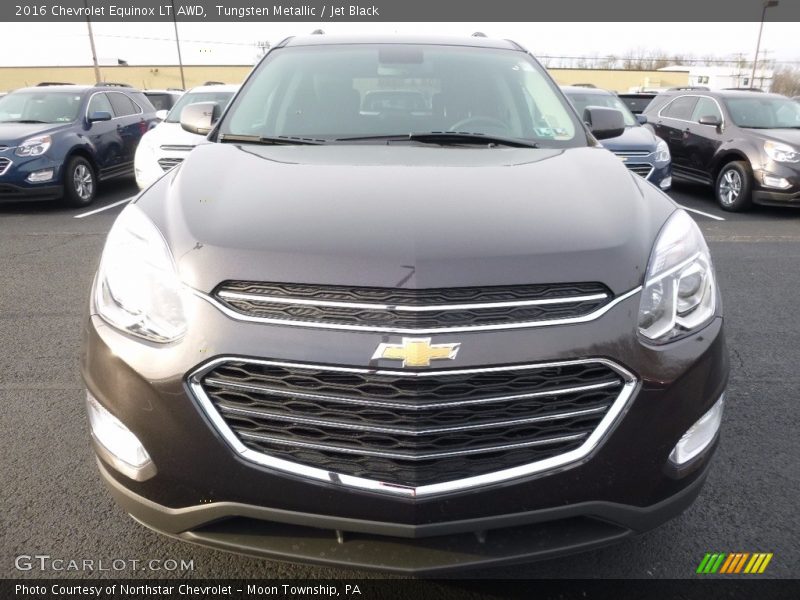 Tungsten Metallic / Jet Black 2016 Chevrolet Equinox LT AWD