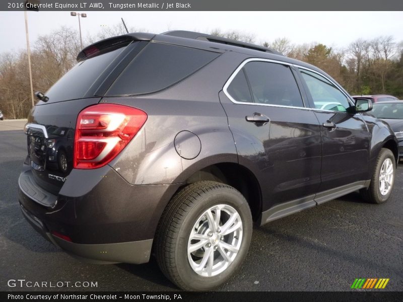 Tungsten Metallic / Jet Black 2016 Chevrolet Equinox LT AWD