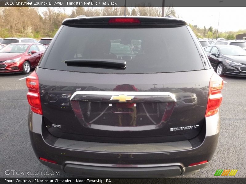 Tungsten Metallic / Jet Black 2016 Chevrolet Equinox LT AWD