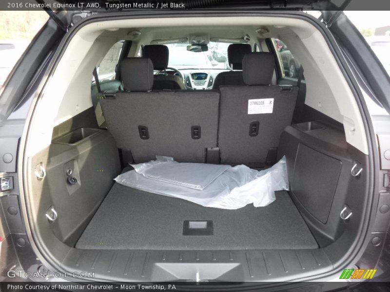 Tungsten Metallic / Jet Black 2016 Chevrolet Equinox LT AWD