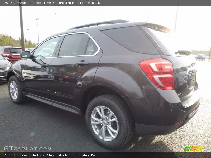 Tungsten Metallic / Jet Black 2016 Chevrolet Equinox LT AWD