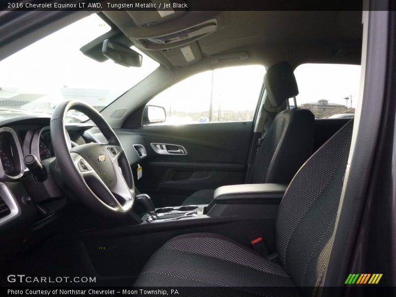 Tungsten Metallic / Jet Black 2016 Chevrolet Equinox LT AWD