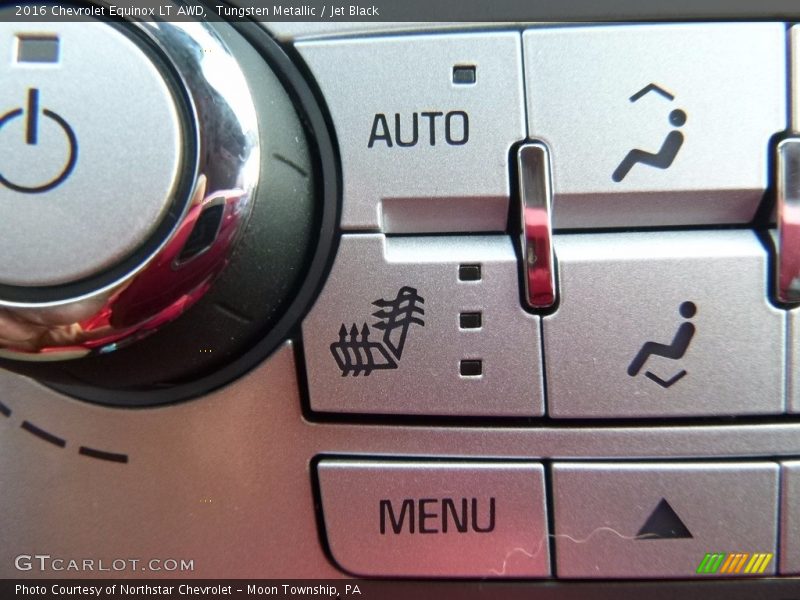 Tungsten Metallic / Jet Black 2016 Chevrolet Equinox LT AWD