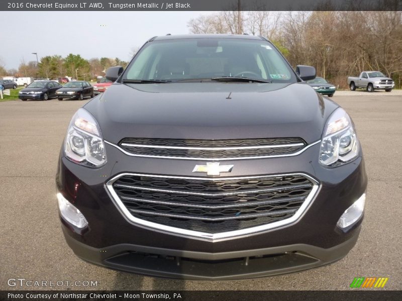 Tungsten Metallic / Jet Black 2016 Chevrolet Equinox LT AWD