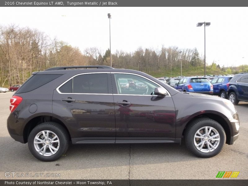 Tungsten Metallic / Jet Black 2016 Chevrolet Equinox LT AWD