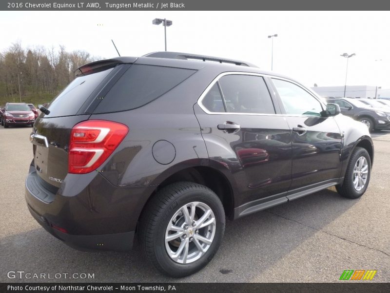 Tungsten Metallic / Jet Black 2016 Chevrolet Equinox LT AWD